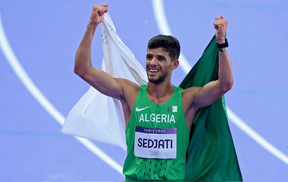 الجزائري جمال سجاتي يحرز برونزية سباق 800 متر