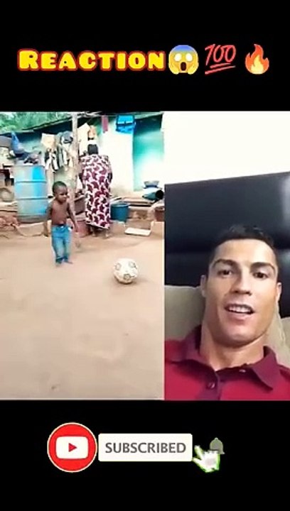 Ronaldo react 