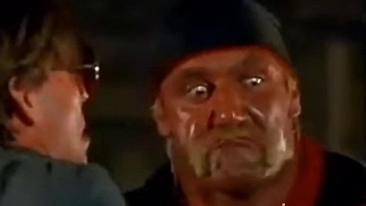 scena divertente con Hulk Hogan - il tizio se la fa sotto dalla paura