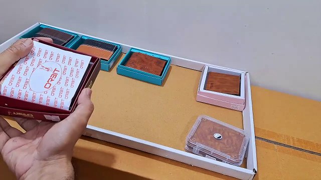 Unboxing and Review of Men Travel, Casual, Formal Brown Genuine Leather Wallet - Regular Size