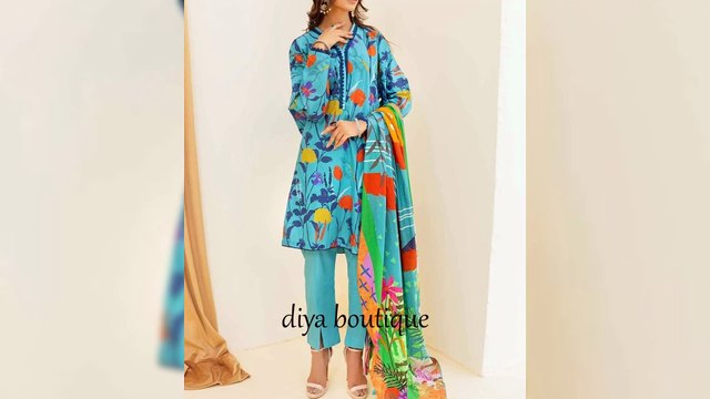 Printed salwar kameez designs for girls //Simple casual wear salwar kameez designs||dress design