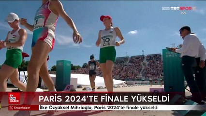 İlke Özyüksel Mihrioğlu, Paris 2024’te finale yükseldi