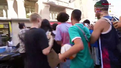 Incidente en France : l'influenceur Kai Cenat blessé par une fan 🚨