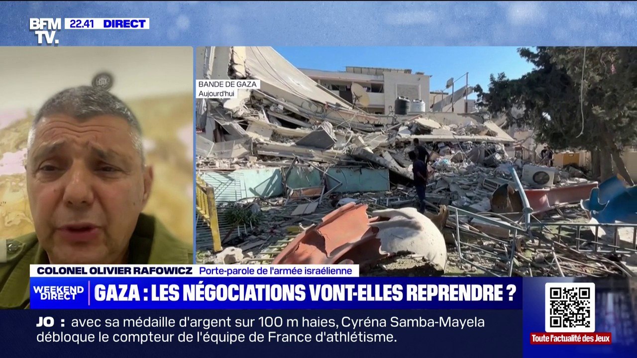 Colonel Olivier Rafowicz (porte-parole de l’armée israélienne): "Le Hamas a toujours dans ses tunnels 115 otages israéliens, dont des bébés"