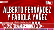 Así el Run Run del Espectáculo anunciaba la separación de Alberto Fernández y Fabiola Yañez estaban separados