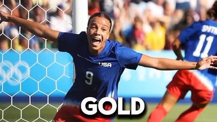 US wins fifth Olympic women's soccer gold with1-0 victory over Brazil