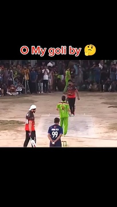 O My goli by  Umri pacer like bullit #tapeballcricket #shortsfeed  #viralshort