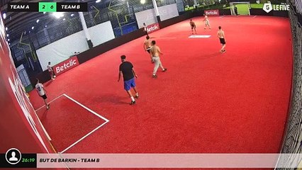 But de Barkin - Team B