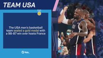 Medal Alert - USA wins gold in men's basketball