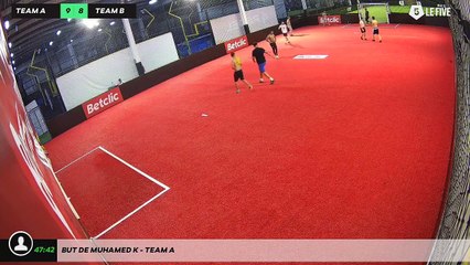 But de Muhamed K - Team A