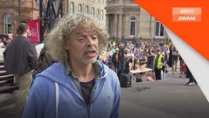 Ribuan sertai protes anti perkauman di Edinburgh, London