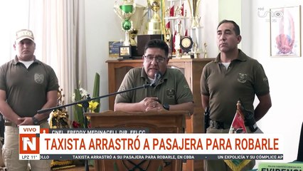 SCZ taxista arrastró a pasajera para robarle