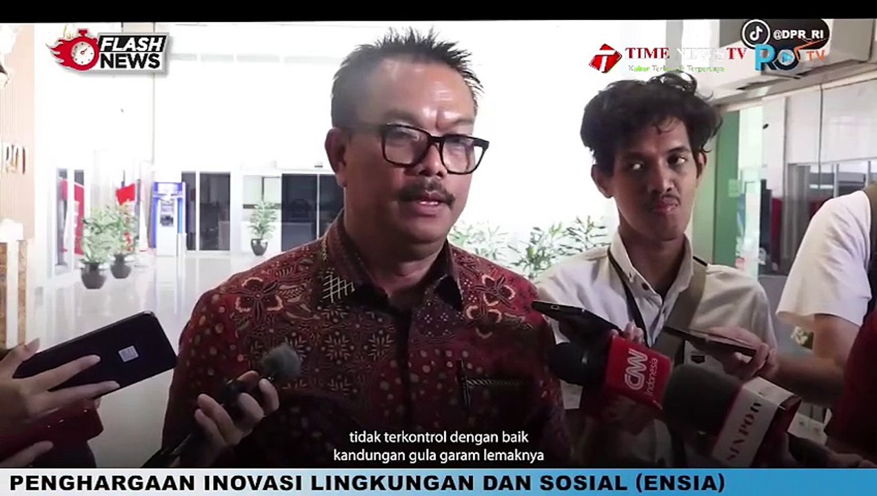 DPR DORONG PEMERINTAH PERKETAT KANDUNGAN GULA, GARAM, DAN LEMAK DALAM MAKANAN
