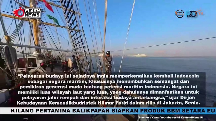 MBJR 2024 Sukses Susur Tujuh Titik Jalur Rempah Indonesia-Malaysia bareng Kri Dewaruci