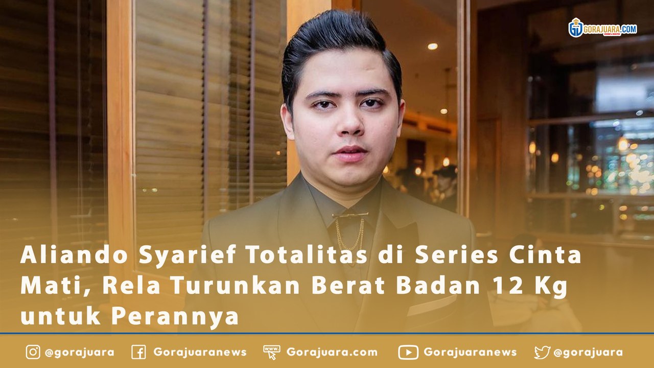 Aliando Syarief Totalitas di Series Cinta Mati, Rela Turunkan Berat Badan 12 Kg untuk Perannya