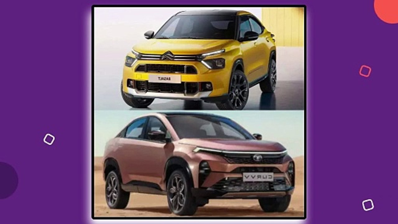 Tata Curvv vs Citroen Basalt 2024 - Worth It? |  Tata Curvv vs Basalt Citroen | Tata Curvv 2024 Citroen Basalt vs Tata Curvv: Specifications comparison