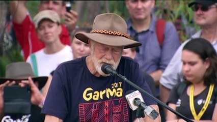 Jack Thompson reflects on his youth as a stockman on Elkedra Station for Vincent Lingiari lecture