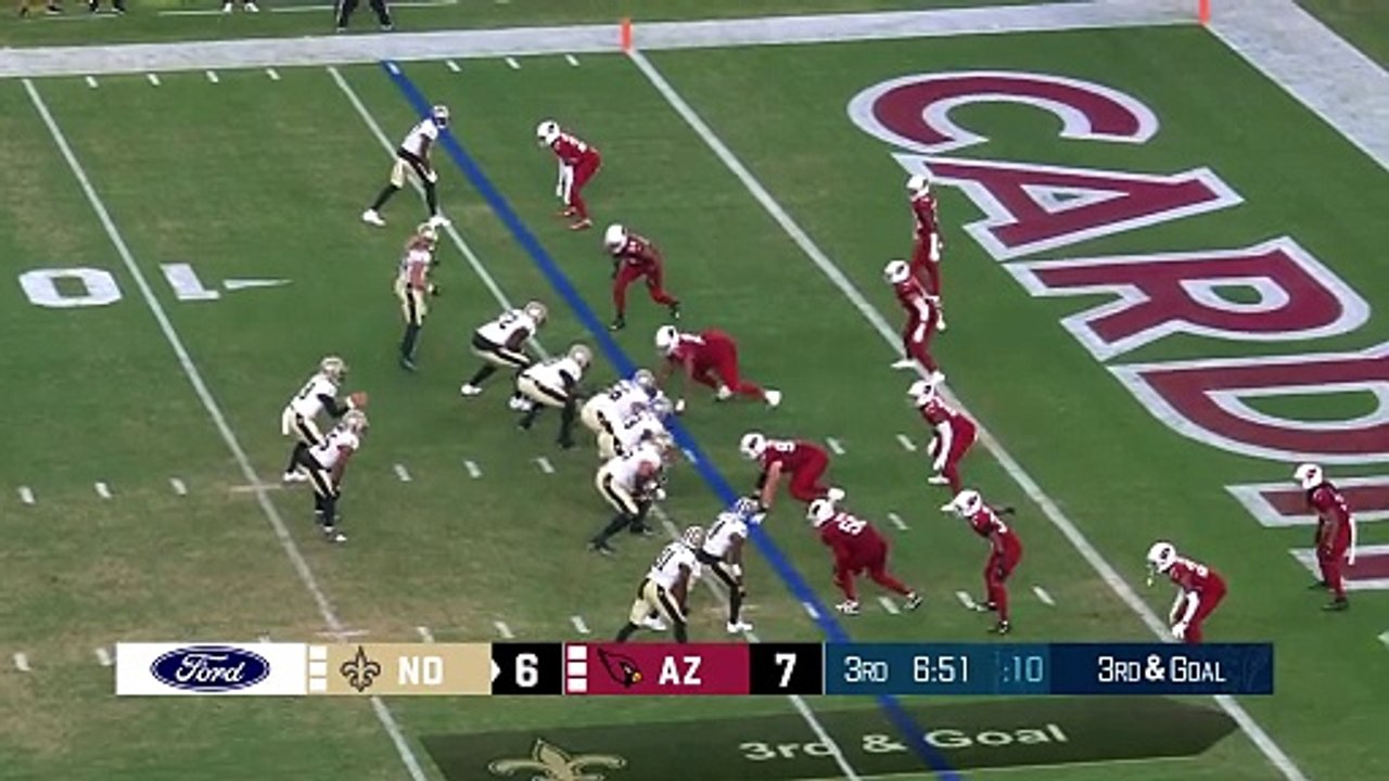 Can t-Miss Play_ Rattler s pylon-reach TD caps rookie s first drive as a Saint