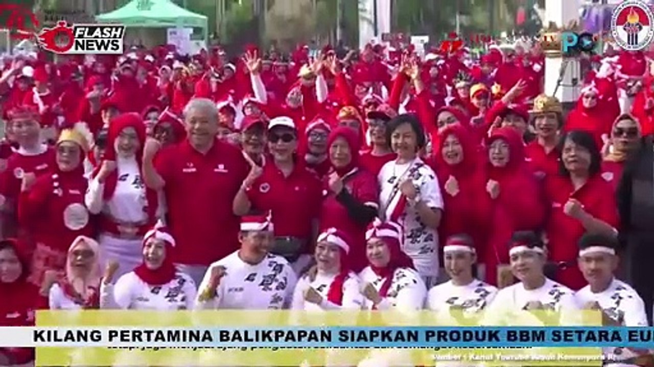 Kemenpora Peringati 6 Tahun Pemecahan Rekor Dunia Poco-poco dengan Senam Bersama FOKBI