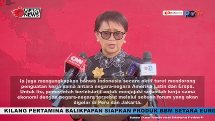 Ketpres Menlu RI Retno Marsudi atas Pemberian Surat-surat Kepercayaan dari Duta Besar LBBP