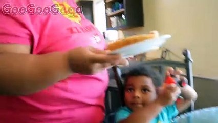 Goo goo Gaga bad baby popsicle nerf war