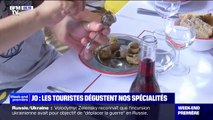 Viennoiseries, escargots, soupe à l'oignon...Pendant les Jeux, ces touristes du monde entier découvrent nos spécialités culinaires