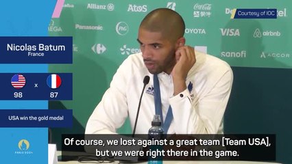 Winning silver against USA 'still a good accomplishment' - Batum