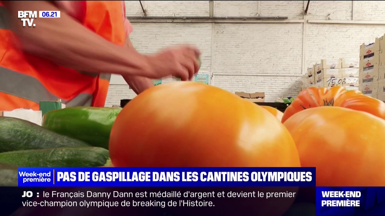 Paris 2024: pas de gaspillage dans les cantines olympiques