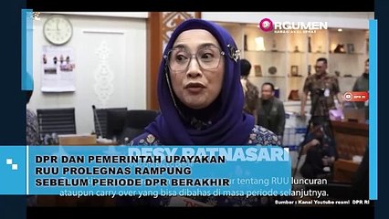 Demi Kepentingan Rakyat, DPR dan Pemerintah Kejar Penyelesaian RUU Prolegnas Sebelum Memasuki Akhir Periode