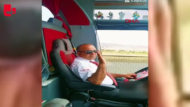 Dokuz kişinin öldüğü trafik kazasında otobüs şoförünün son görüntüleri ortaya çıktı