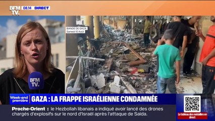 Gaza: la frappe israélienne sur une école continue de faire réagir à l'international