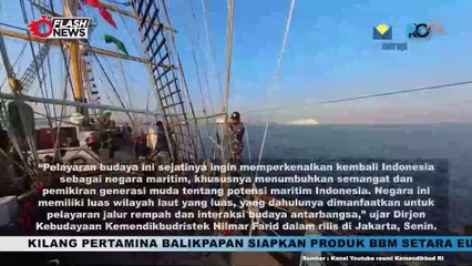 MBJR 2024 Sukses Susur Tujuh Titik Jalur Rempah Indonesia-Malaysia Bersama KRI Dewaruci