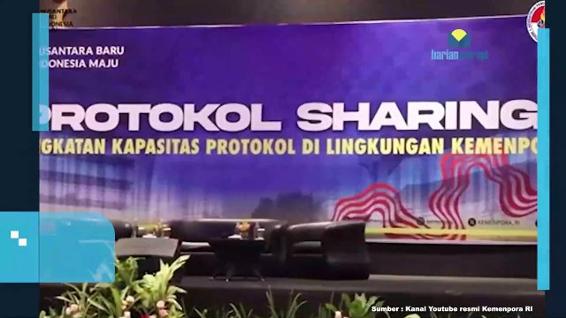 Tingkatkan Kapasitas SDM Keprotokolan, Kemenpora Gelar Protokol Sharing 2024