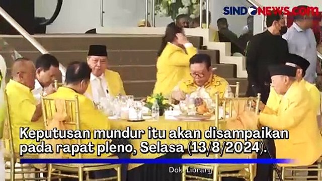 Airlangga Hartarto Dikabarkan Mundur dari Ketua Umum Partai Golkar