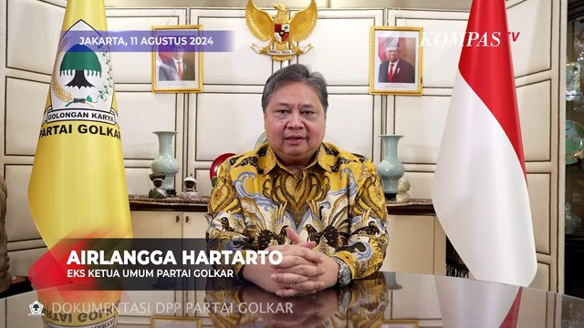 [FULL] Pernyataan Resmi Airlangga Hartarto Mundur dari Ketum Partai Golkar
