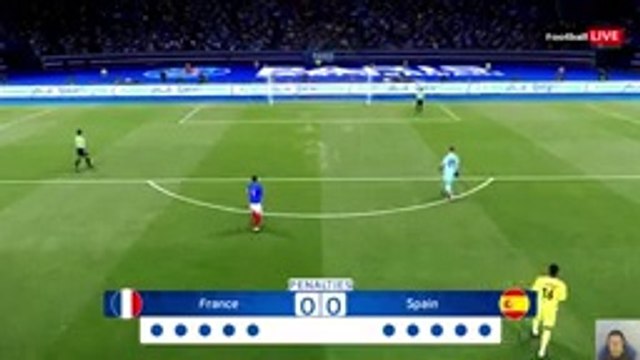 FRANCE vs SPAIN Penalty Shootout FINAL Olympic Games PARIS 2024 Realistic PES Gameplay.