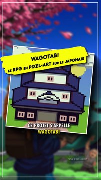 Un RPG en PIXEL ART pour apprendre le japonais : Wagotabi