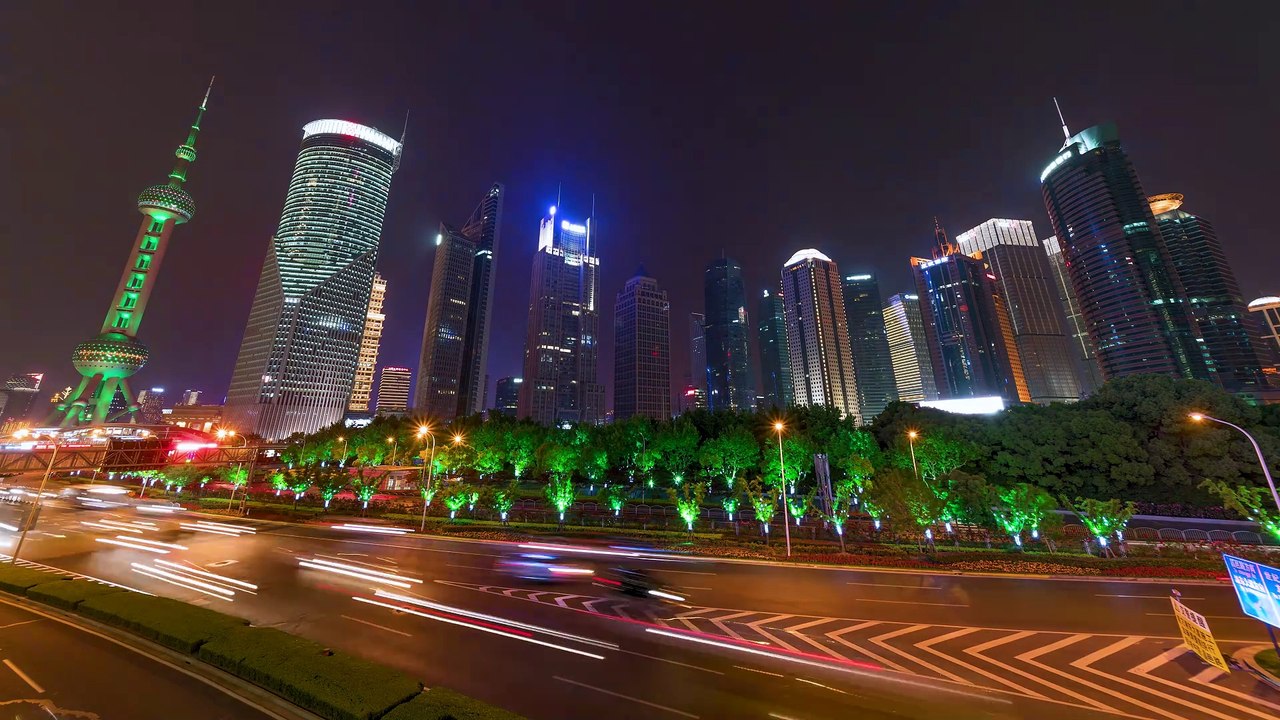Shanghai, China 8K Video Ultra HD 120 FPS (Paris of the East Asia)
