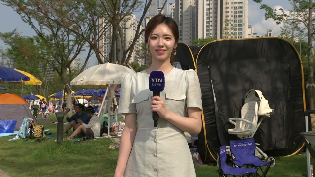 [날씨] 35℃ 안팎 한증막 더위...더위가 반가운 도심 속 물놀이장 / YTN