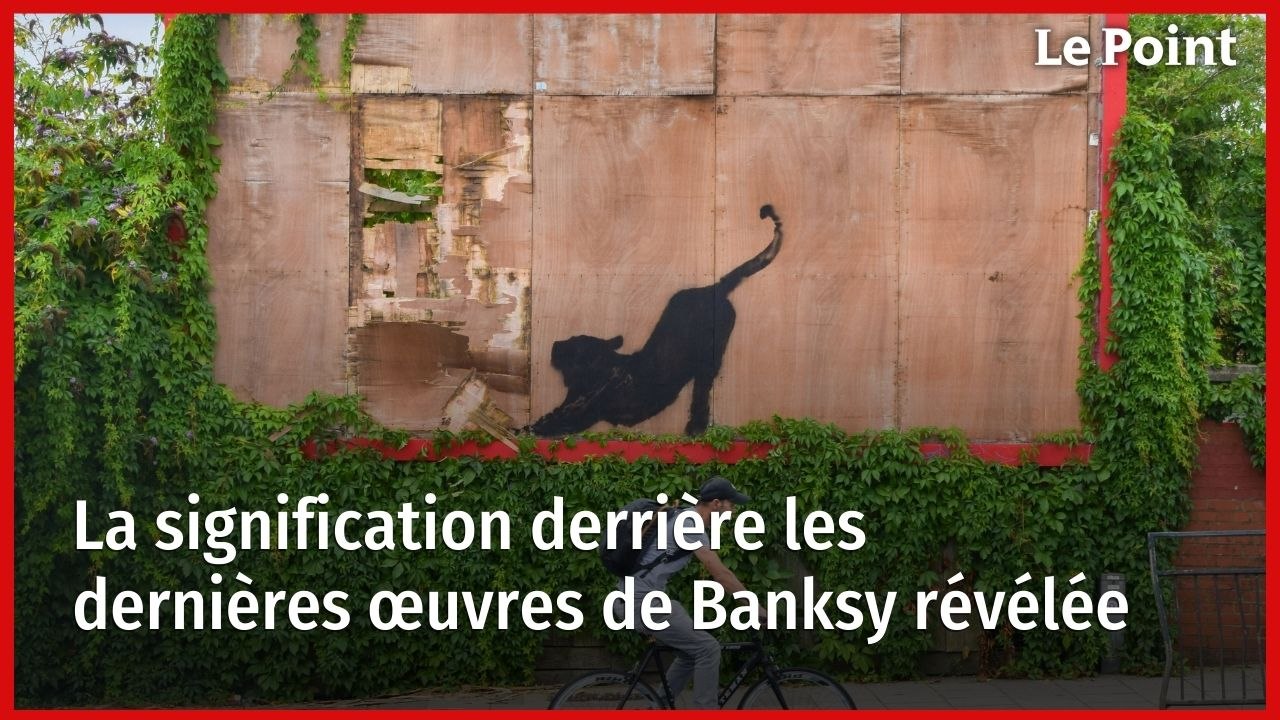 Royaume-Uni : la signification derrière les dernières œuvres de Banksy révélée