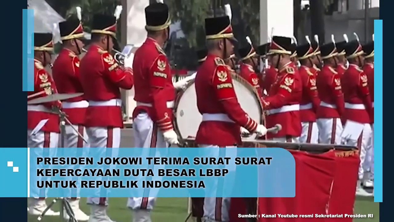 Presiden Jokowi Terima Surat Kepercayaan dari Duta Besar LBBP untuk Indonesia