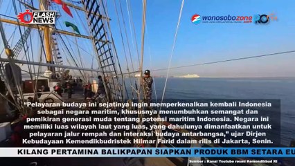 MBJR 2024 Berhasil Susuri Tujuh Titik Jalur Rempah Indonesia-Malaysia Bersama KRI Dewaruci