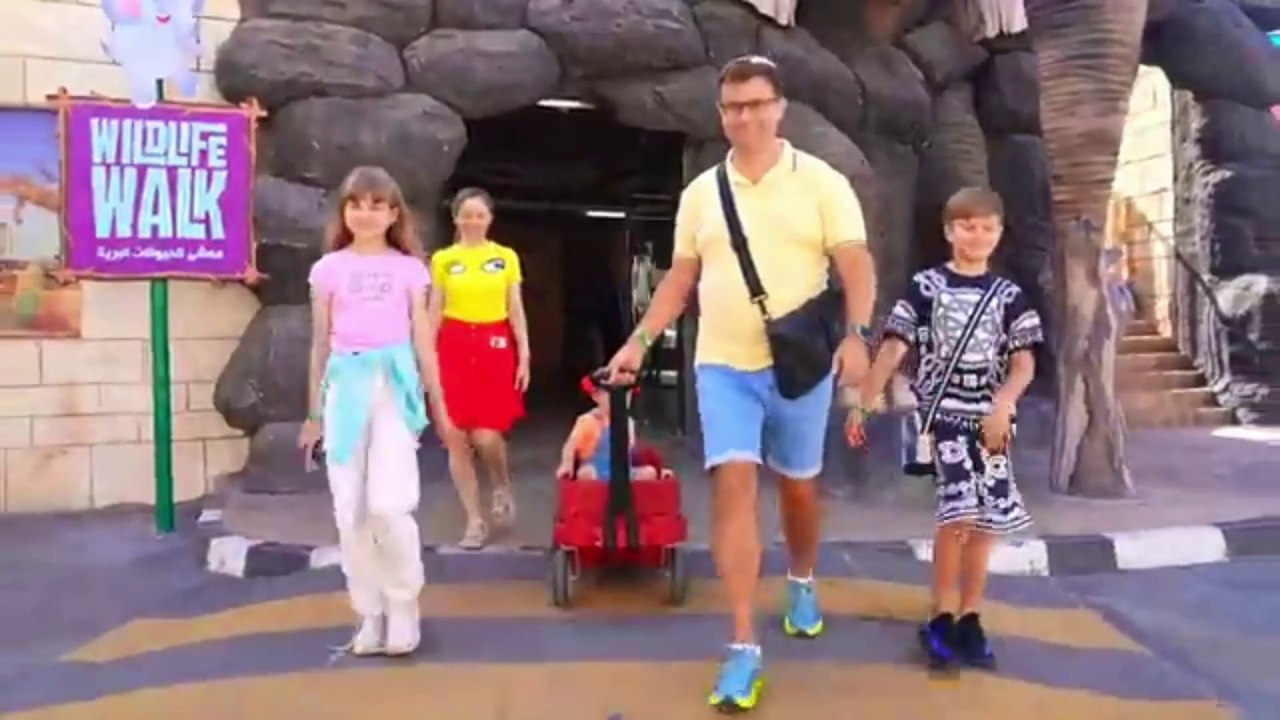 Diana and Roma - Zoo Adventure in Dubai by Diana, Roma and family