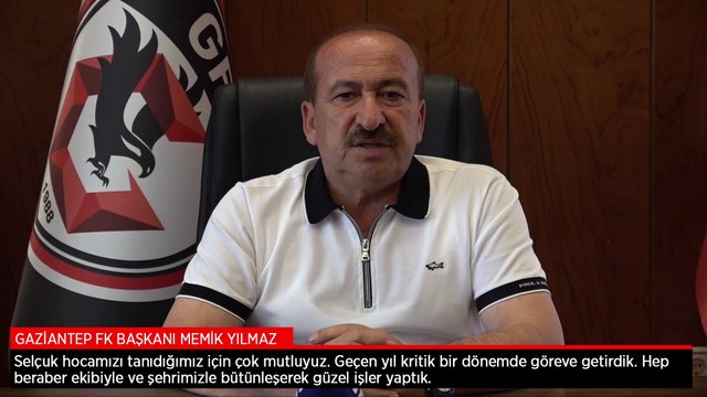 Gaziantep FK Başkanı Yılmaz: Selçuk İnan, çalışkan, dürüst ve inanılmaz mücadeleci