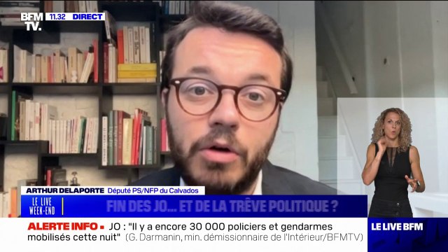 Arthur Delaporte (député PS/NFP) du Calvados: Nous considérons que le chef de l'État n'a pas d'autre choix que de nous appeler à Matignon