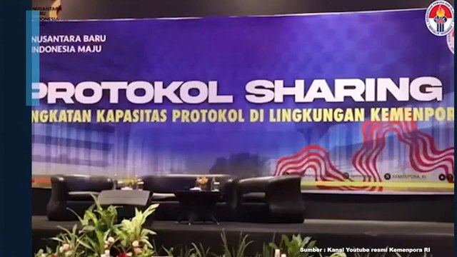 Kemenpora Gelar Protokol Sharing 2024 untuk Tingkatkan Kapasitas SDM Keprotokolan