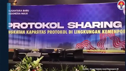 Kemenpora Gelar Protokol Sharing 2024 untuk Tingkatkan Kapasitas SDM Keprotokolan