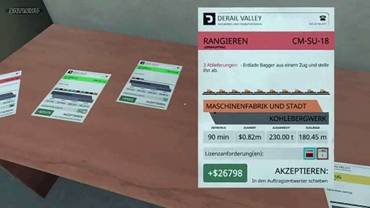 Die mitgebrachte Ware abladen. | Derail Valley | Ep. 91