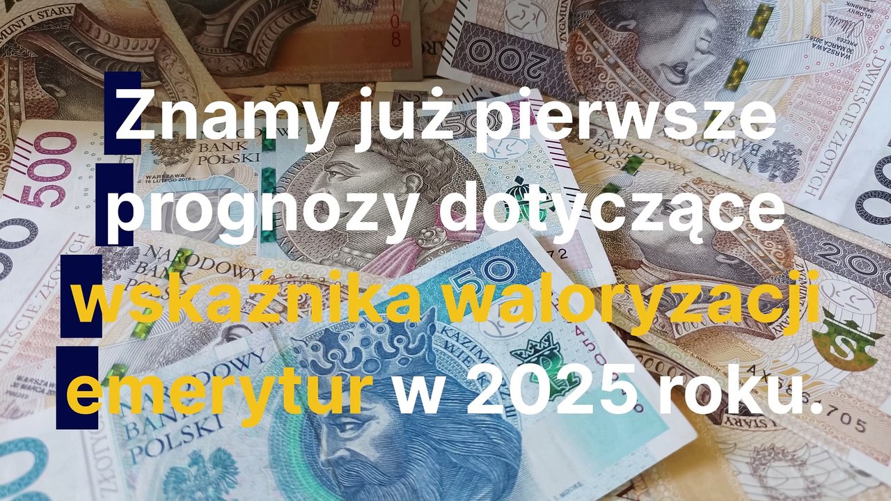 Waloryzacja emerytur 2025