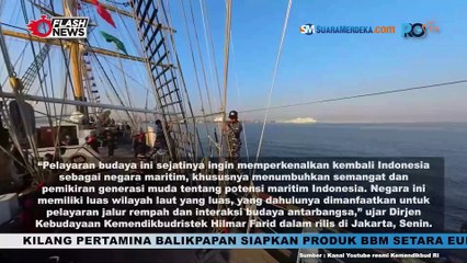 MBJR 2024 Sukes Susur Tujuh Titik Jalur Rempah Indonesia - Malaysia Bersama KRI Dewaruci